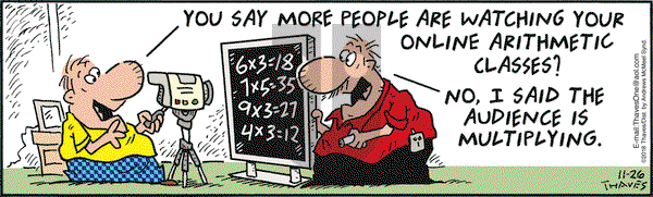 Frank and Ernest on Monday November 26, 2018 Comic Strip