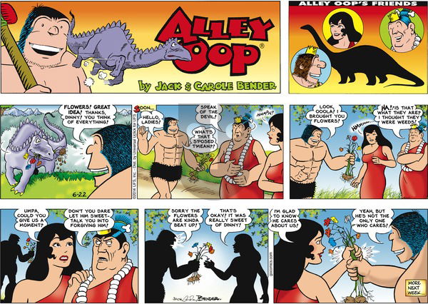 Alley Oop on Sunday June 22, 2014 Comic Strip