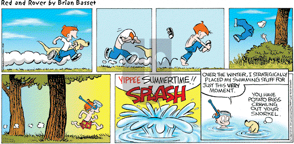 Red and Rover on Sunday June 24, 2007 Comic Strip