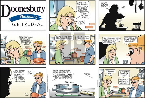 Doonesbury on Sunday May 11, 2008 Comic Strip