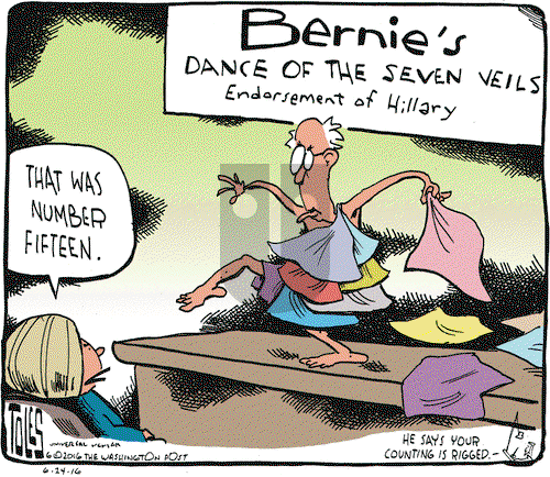 Tom Toles on Friday June 24, 2016 Comic Strip