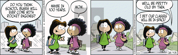 Baldo on Wednesday November 11, 2015 Comic Strip