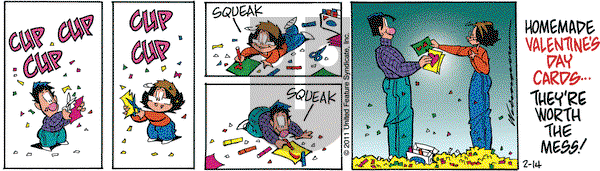 Rose is Rose on Monday February 14, 2011 Comic Strip
