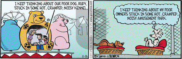Grand Avenue on Friday August 26, 2011 Comic Strip