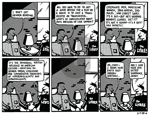 Ted Rall on Thursday May 7, 1998 Comic Strip