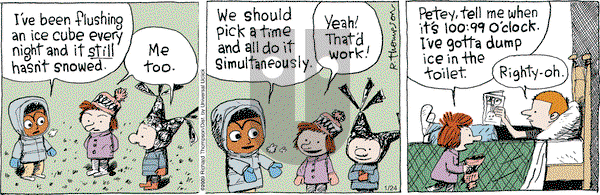 Cul de Sac on Friday January 24, 2014 Comic Strip