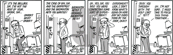 Doonesbury on Saturday December 16, 1989 Comic Strip