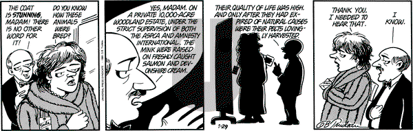 Doonesbury on Tuesday January 29, 1991 Comic Strip