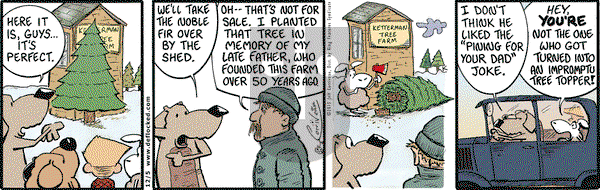 DeFlocked on Thursday December 5, 2013 Comic Strip