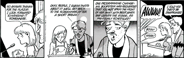 Doonesbury - Friday June 26, 1998 Comic Strip