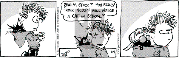 Heart of the City on Friday February 14, 2014 Comic Strip