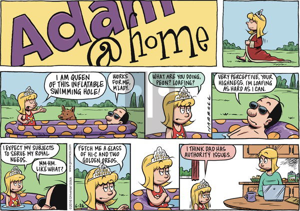 Adam@Home on Sunday June 26, 2016 Comic Strip