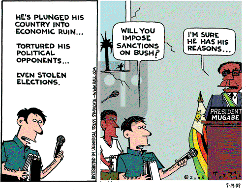 Ted Rall on Monday July 14, 2008 Comic Strip
