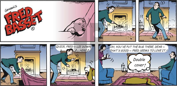 Fred Basset - Sunday March 26, 2023 Comic Strip