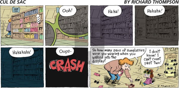 Cul de Sac on Sunday January 11, 2009 Comic Strip