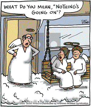 The Argyle Sweater on Friday March 13, 2020 Comic Strip
