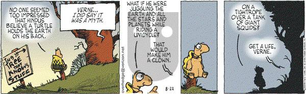 Over the Hedge on Saturday August 22, 2009 Comic Strip