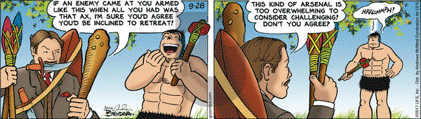 Alley Oop on Thursday September 28, 2017 Comic Strip