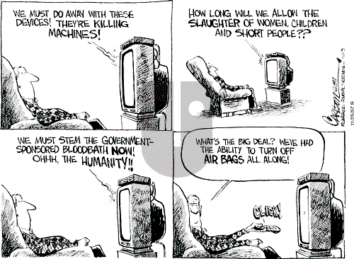 Stuart Carlson on Wednesday November 26, 1997 Comic Strip