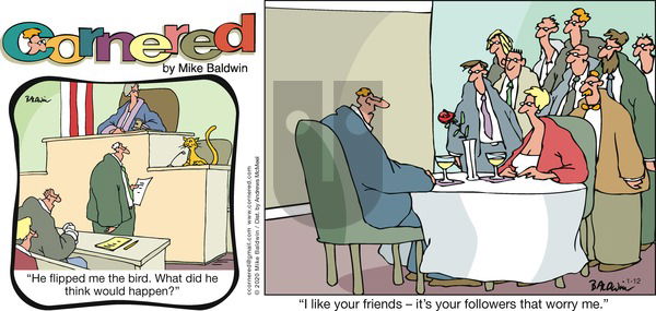 Cornered on Sunday January 12, 2020 Comic Strip
