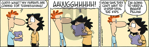 Baby Blues on Monday November 21, 2016 Comic Strip