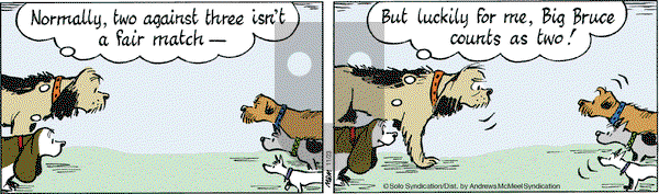 Fred Basset on Thursday November 23, 2017 Comic Strip