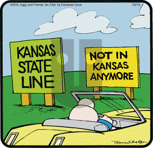 Ziggy on Saturday October 15, 2016 Comic Strip