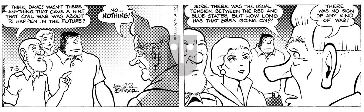 Alley Oop - Tuesday July 5, 2005 Comic Strip