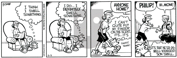 Grand Avenue on Monday September 3, 2001 Comic Strip