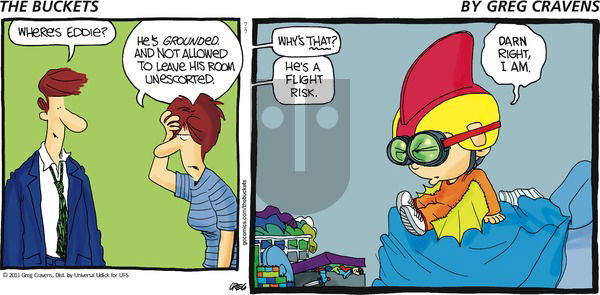 The Buckets on Sunday July 7, 2013 Comic Strip