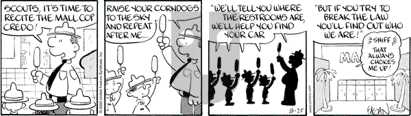 Drabble on Friday August 25, 2000 Comic Strip