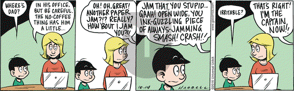 Adam@Home on Friday October 14, 2016 Comic Strip