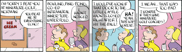 Drabble on Saturday August 13, 2016 Comic Strip