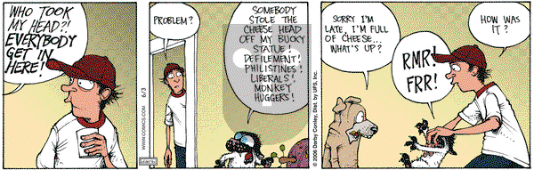Get Fuzzy on Saturday June 3, 2006 Comic Strip