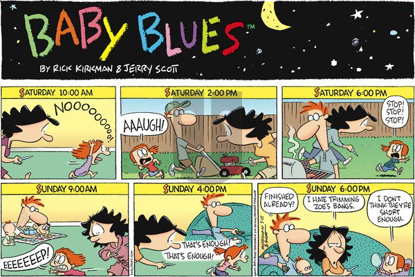 Baby Blues on Sunday May 25, 2014 Comic Strip