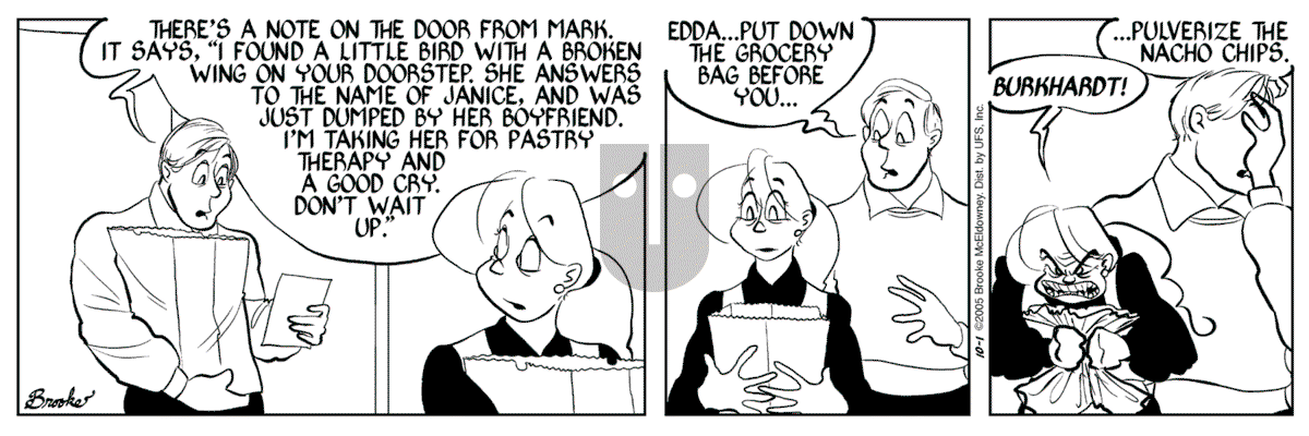 9 Chickweed Lane - Saturday October 1, 2005 Comic Strip