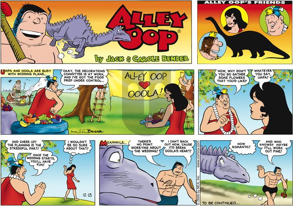 Alley Oop on Sunday December 13, 2009 Comic Strip