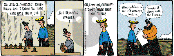 Overboard on Monday March 28, 2011 Comic Strip