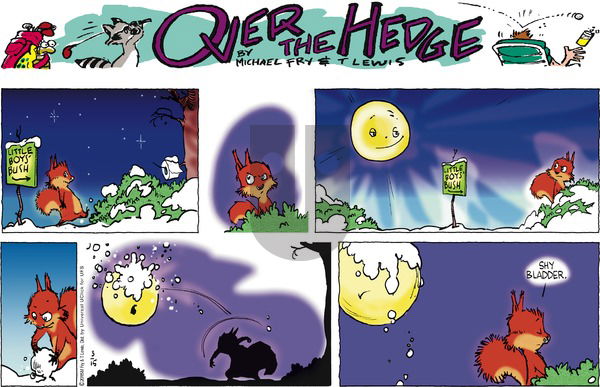Over the Hedge on Sunday March 15, 2015 Comic Strip