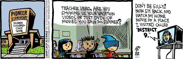 La Cucaracha on Friday September 11, 2009 Comic Strip