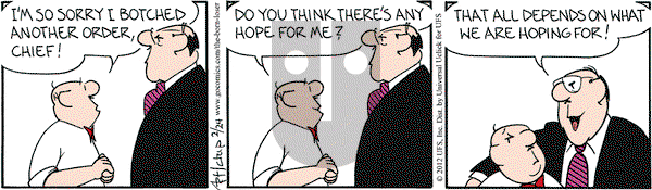The Born Loser on Friday February 24, 2012 Comic Strip
