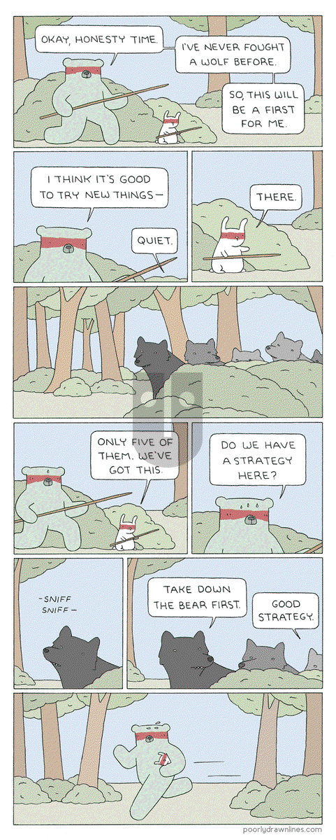 Poorly Drawn Lines on Wednesday May 2, 2018 Comic Strip
