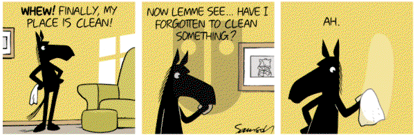 Dark Side of the Horse - Thursday November 22, 2012 Comic Strip