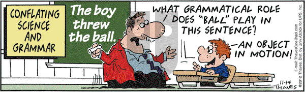 Frank and Ernest on Wednesday November 14, 2012 Comic Strip