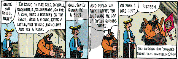 Overboard on Saturday September 24, 2005 Comic Strip
