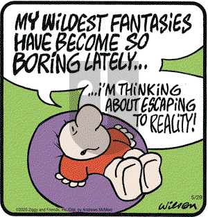 Ziggy on Thursday May 29, 2025 Comic Strip
