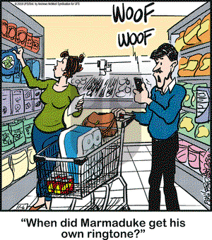 Marmaduke on Tuesday November 6, 2018 Comic Strip