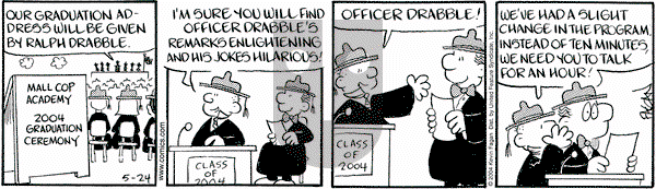 Drabble on Monday May 24, 2004 Comic Strip