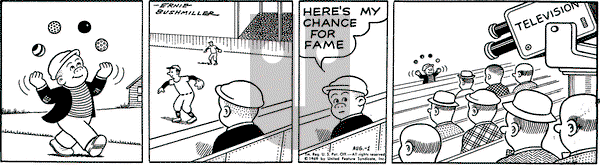 Nancy on Friday August 1, 1969 Comic Strip
