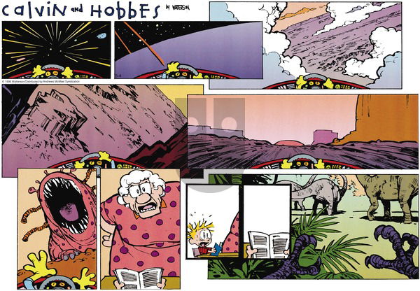 Calvin and Hobbes on Sunday May 4, 2025 Comic Strip